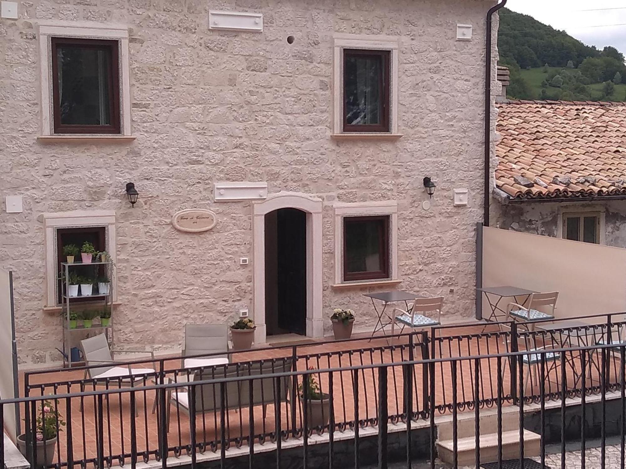 Gamberale Casa Di Carmine 1915 - Solo Adulti Bed & Breakfast エクステリア 写真